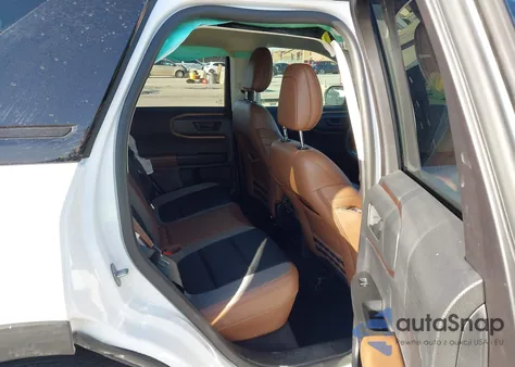 2024 Ford Bronco Sport Outer Banks z USA, uszkodzony, nr VIN 3FMCR9C66RRE77497